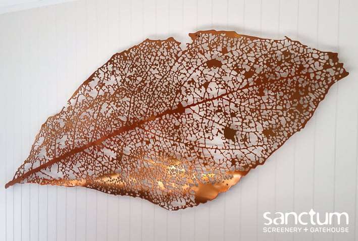 Sanctum Skeleton leaf decorative screen