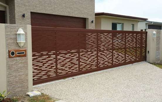 Zanzibar driveway sliding gate Zanzibar decorative feature driveway vehicle gate