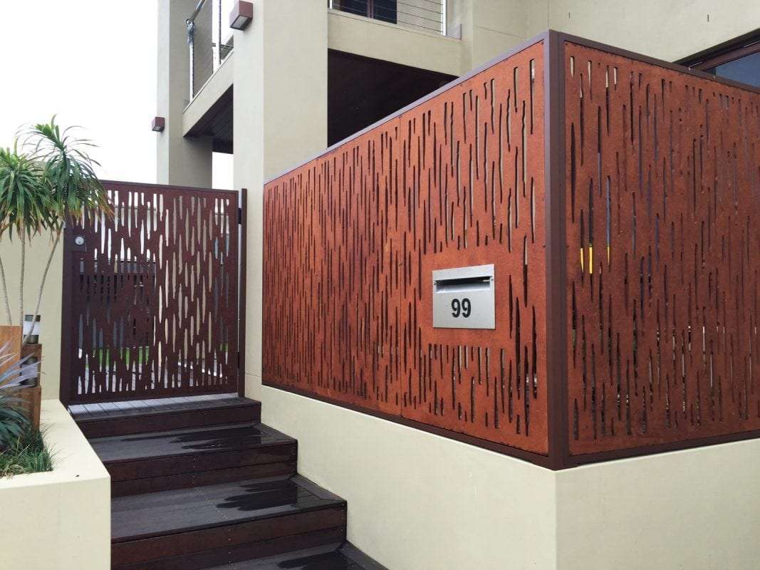 Zanzibar pedestrian gate and panels