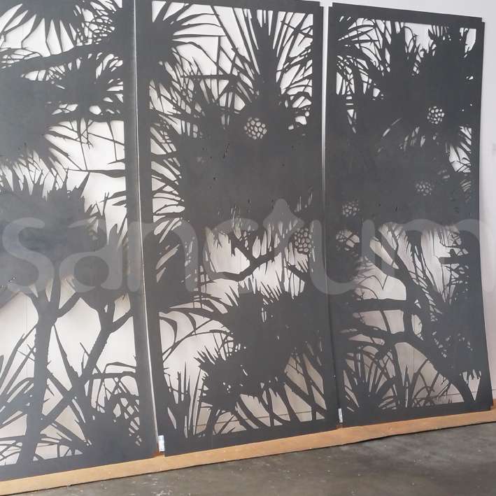 Sanctum Aluminium Noosa triptych