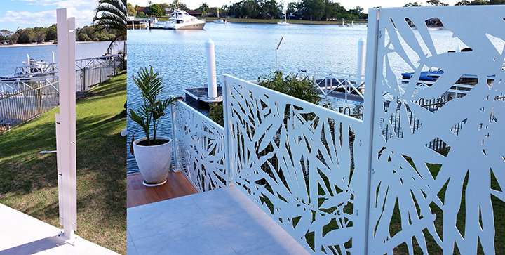 Saigon flanged posts