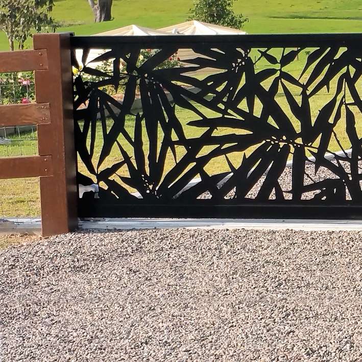 Sanctum Driveway gate Saigon Saigon sliding decorative feature gate