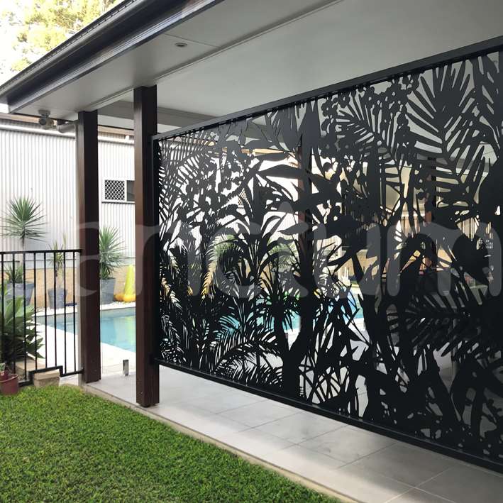 Sanctum Aluminium decorative screen Jabiru